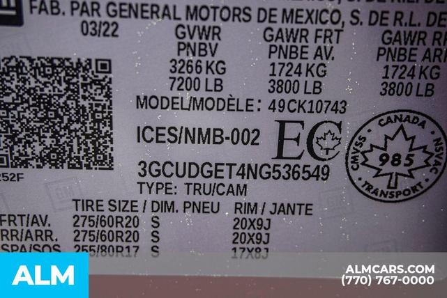 Photo of 2022 Cherry Red Tintcoat Chevrolet Silverado 1500