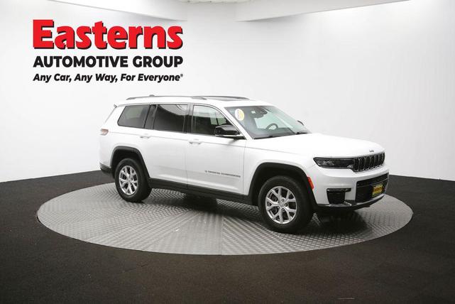 Photo of 2021 Bright White Clearcoat Jeep Grand Cherokee L
