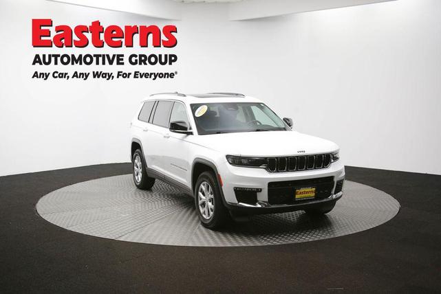 Photo of 2021 Bright White Clearcoat Jeep Grand Cherokee L