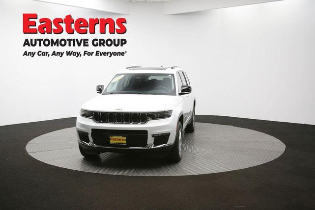 Photo of 2021 Bright White Clearcoat Jeep Grand Cherokee L