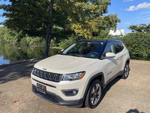 Photo of 2018 Pearl White Tri-Coat Jeep Compass