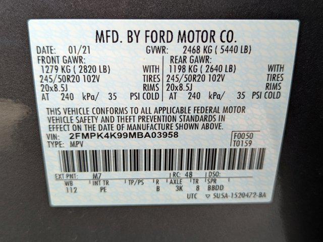 Photo of 2021 Gray Ford Edge