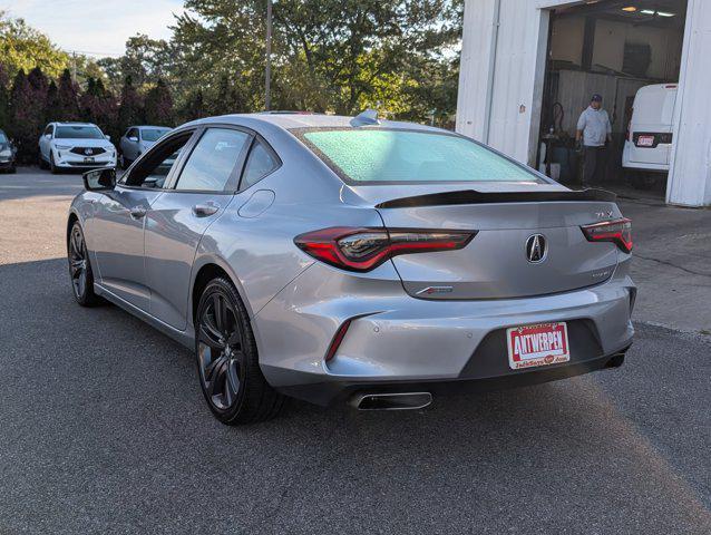 Photo of 2021 Lunar Silver Metallic Acura TLX