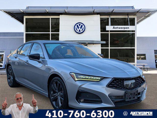 Photo of 2021 Lunar Silver Metallic Acura TLX