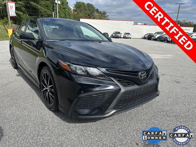 Photo of 2023 Midnight Black Toyota Camry