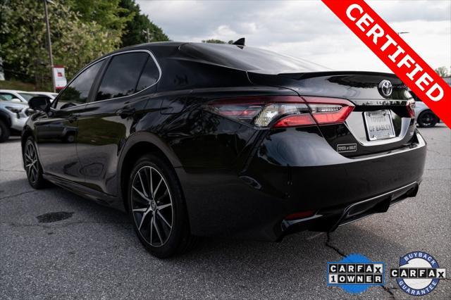 Photo of 2023 Midnight Black Toyota Camry