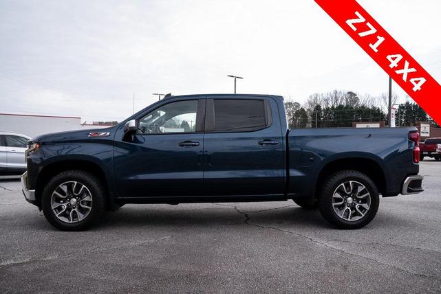 Photo of 2021 Northsky Blue Metallic Chevrolet Silverado 1500