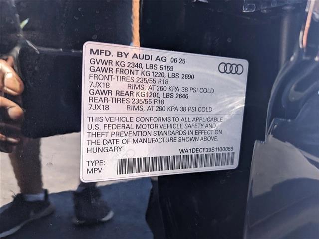 Photo of 2025 Mythos Black Metallic Audi Q3