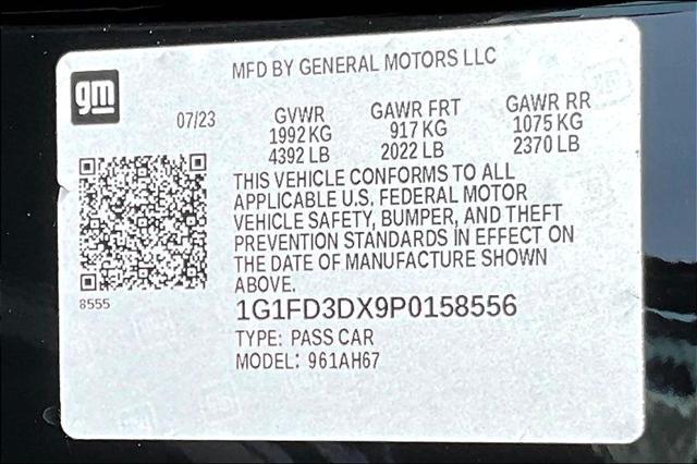 Photo of 2023 Black Chevrolet Camaro