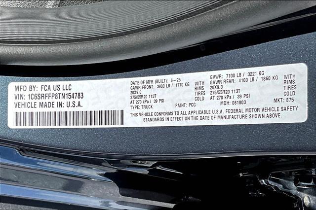 Photo of 2026 Forged Blue Metallic RAM 1500