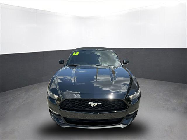 Photo of 2015 Black Ford Mustang