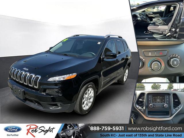 Photo of 2018 Diamond Black Crystal Pearlcoat Jeep Cherokee