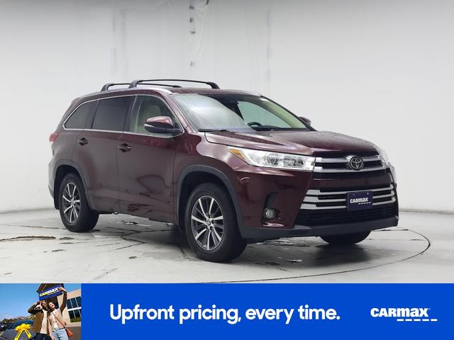 Photo of 2017 Burgundy Toyota Highlander