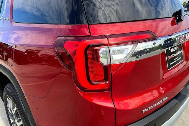 Photo of 2023 Volcanic Red GMC Acadia