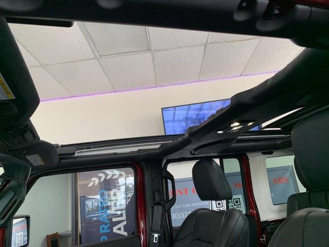 Photo of 2021 Burgundy Jeep Wrangler Unlimited