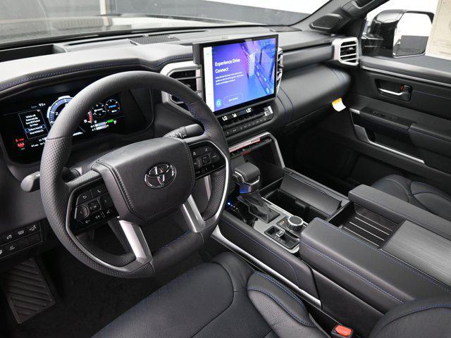 Photo of 2025 Black Leather-trimmed Toyota Tundra Hybrid