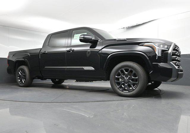 Photo of 2025 Black Leather-trimmed Toyota Tundra Hybrid