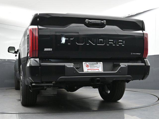 Photo of 2025 Black Leather-trimmed Toyota Tundra Hybrid