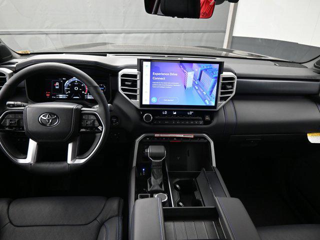 Photo of 2025 Black Leather-trimmed Toyota Tundra Hybrid