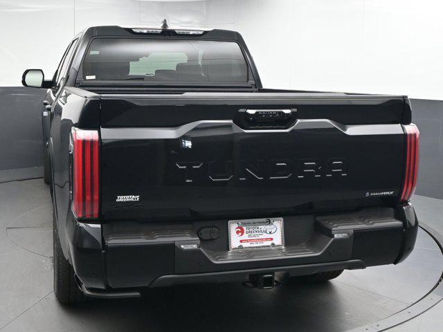 Photo of 2025 Black Leather-trimmed Toyota Tundra Hybrid