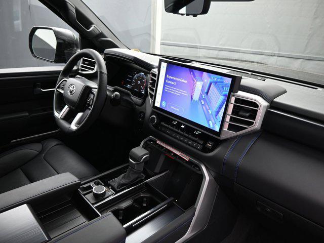 Photo of 2025 Black Leather-trimmed Toyota Tundra Hybrid