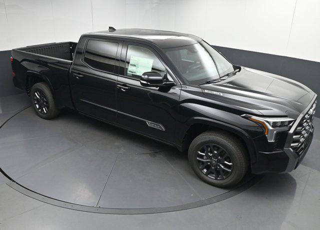 Photo of 2025 Black Leather-trimmed Toyota Tundra Hybrid