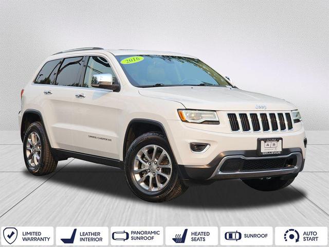 Photo of 2016 Bright White Clearcoat Jeep Grand Cherokee