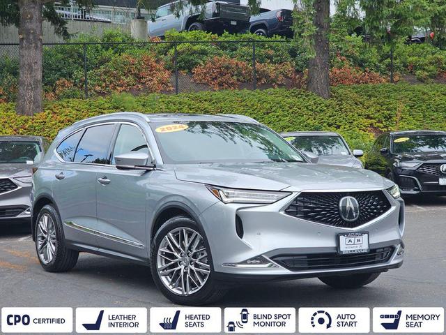 Photo of 2024 Lunar Silver Metallic Acura MDX