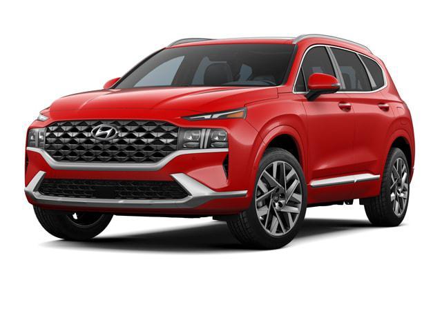 Photo of 2023 Calypso Red Hyundai SANTA FE