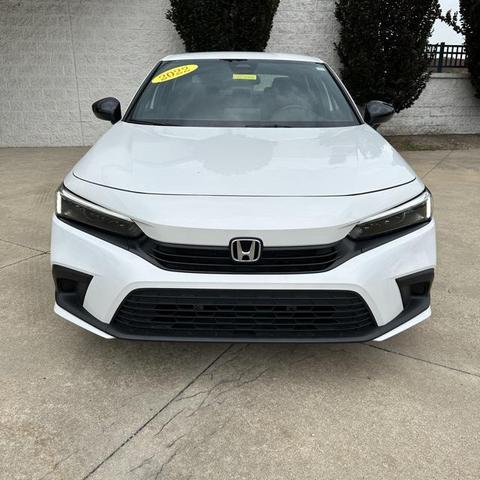 Photo of 2022 Platinum White Honda Civic