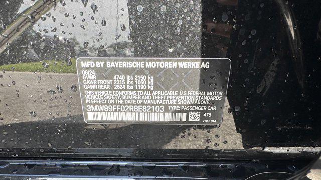 Photo of 2024 Black Sapphire Metallic BMW 330