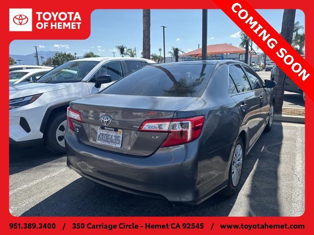 Photo of 2012 Gray Toyota Camry