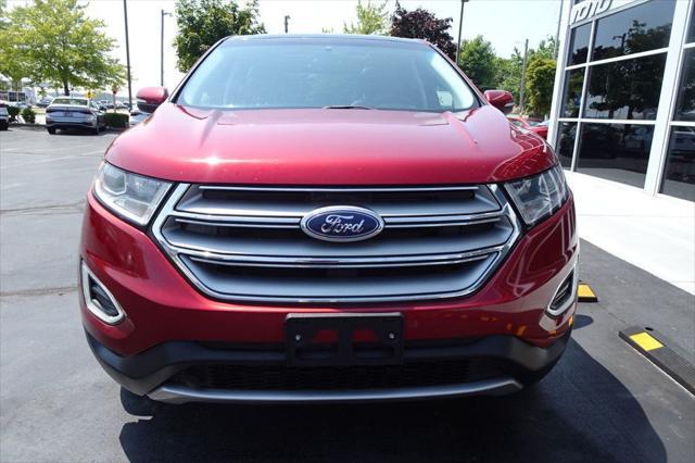 Photo of 2017 Ruby Red Metallic Tinted Clearcoat Ford Edge