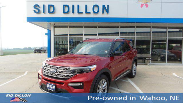 Photo of 2021 Rapid Red Metallic Tinted Clearcoat Ford Explorer