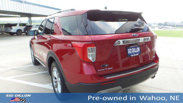 Photo of 2021 Rapid Red Metallic Tinted Clearcoat Ford Explorer