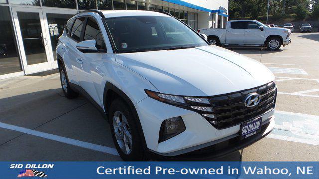 Photo of 2022 Quartz White Hyundai TUCSON