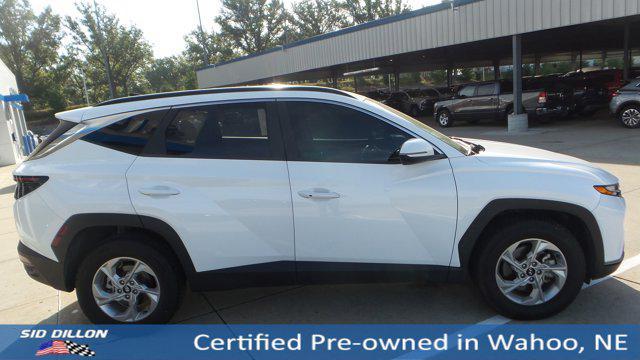 Photo of 2022 Quartz White Hyundai TUCSON