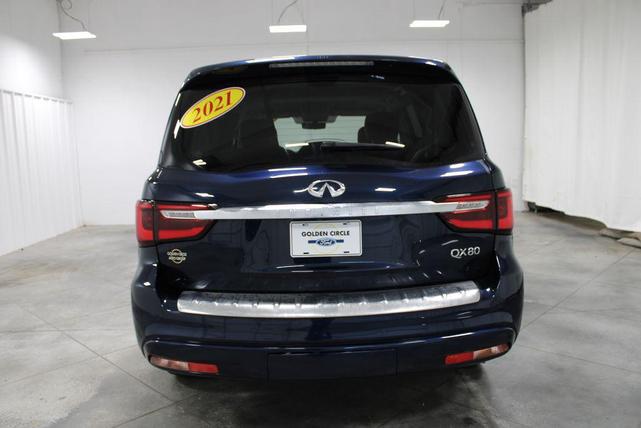 Photo of 2021 Hermosa Blue INFINITI QX80