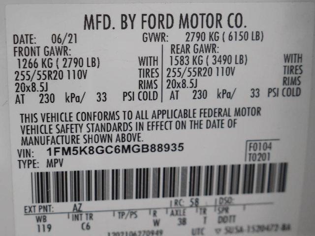Photo of 2021 Star White Metallic Tri-Coat Ford Explorer