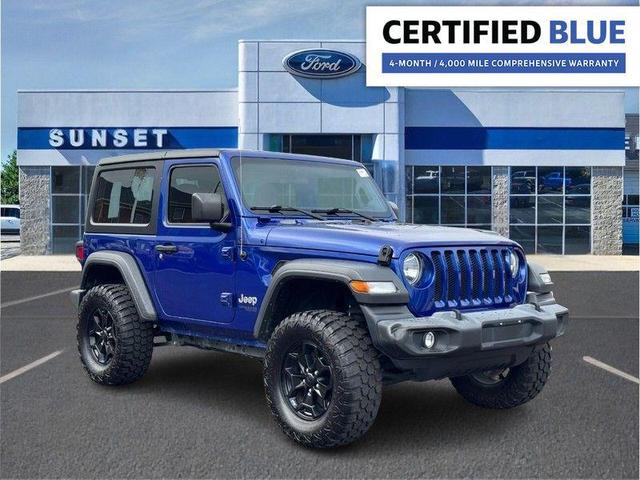 Photo of 2018 Ocean Blue Metallic Clearcoat Jeep Wrangler