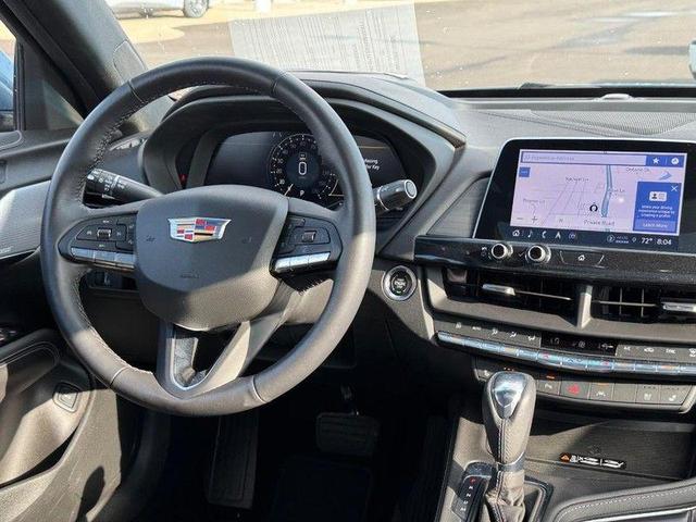 Photo of 2024 Midnight Steel Metallic Cadillac CT4