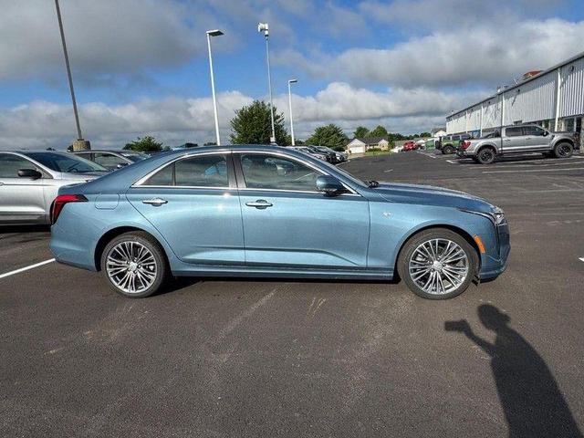 Photo of 2024 Midnight Steel Metallic Cadillac CT4