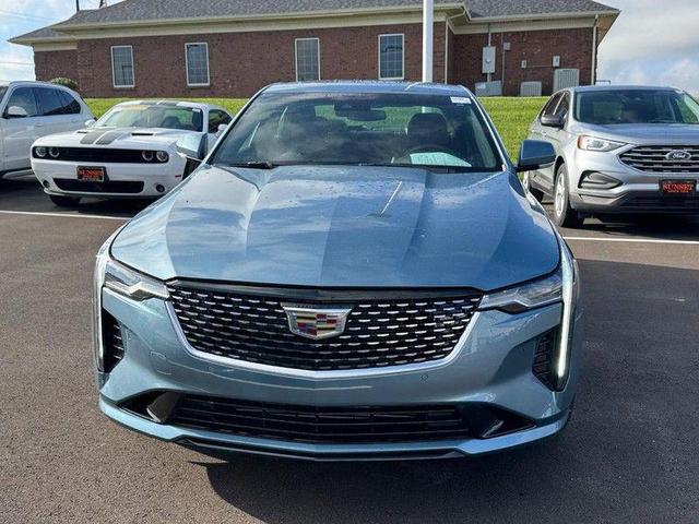 Photo of 2024 Midnight Steel Metallic Cadillac CT4