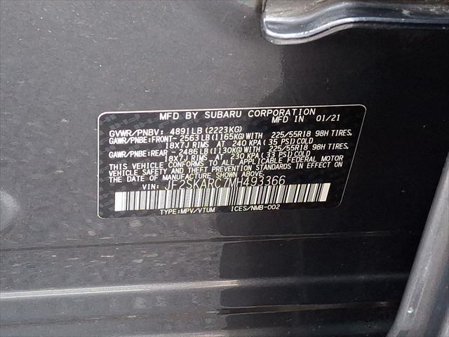 Photo of 2021 Magnetite Gray Metallic Subaru Forester