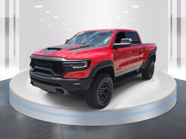 Photo of 2021 Flame Red Clearcoat RAM 1500