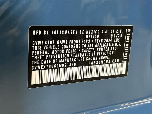 Photo of 2025 Monterey Blue Volkswagen Jetta
