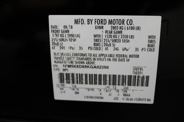 Photo of 2019 Black Metallic Ford Explorer