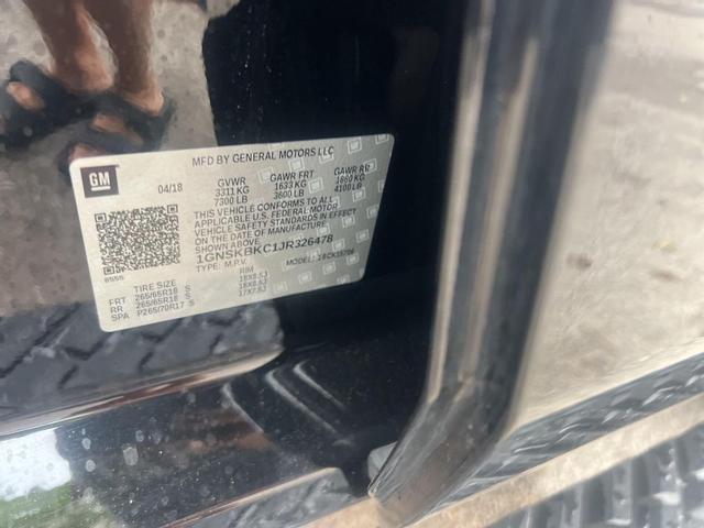 Photo of 2018 Black Chevrolet Tahoe