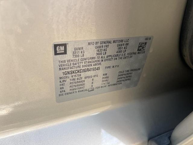 Photo of 2016 Champagne Silver Metallic Chevrolet Tahoe