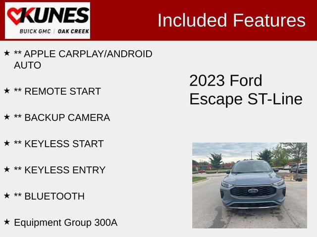 Photo of 2023 Vapor Blue Ford Escape